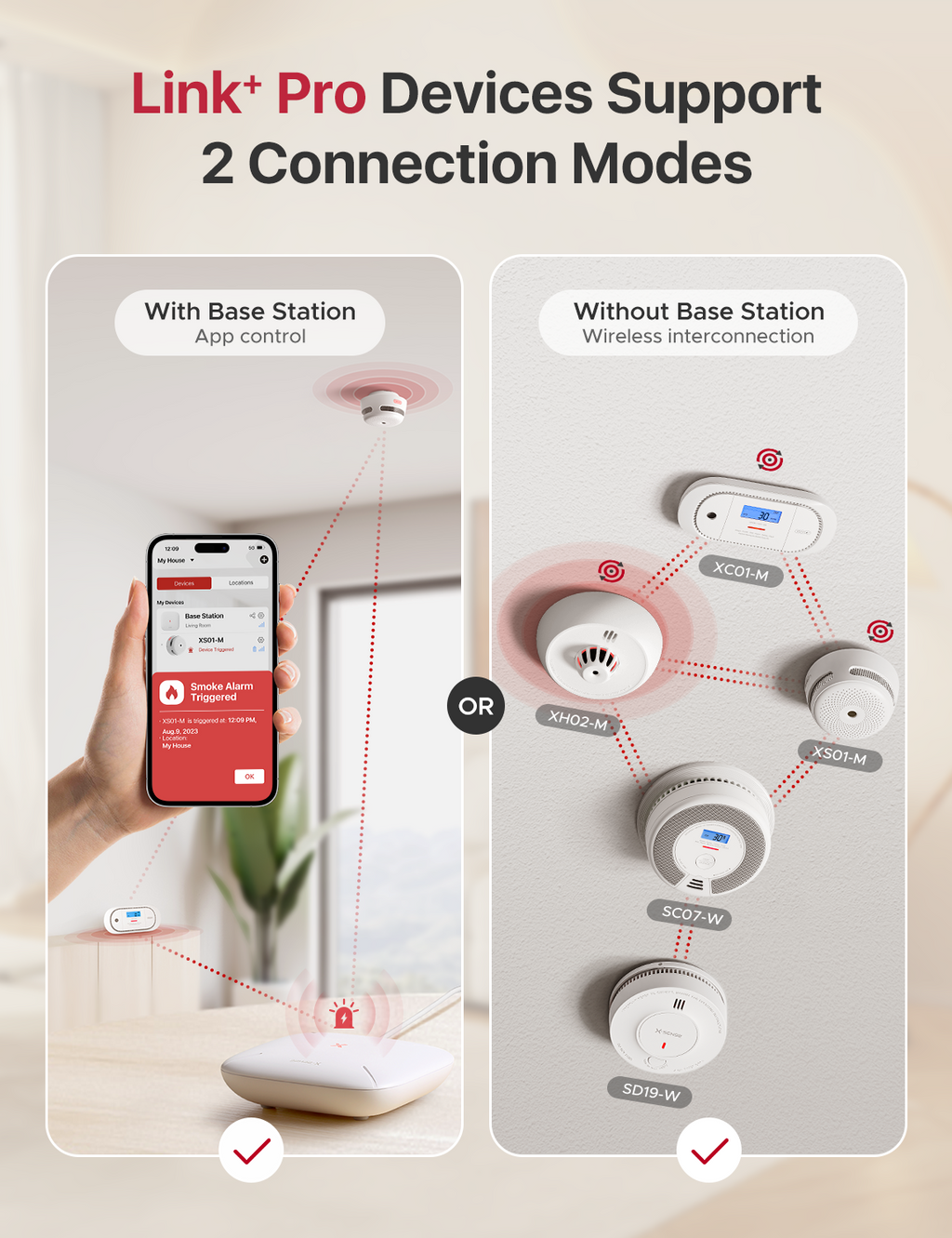 X-Sense Link+ Pro Heat Alarm