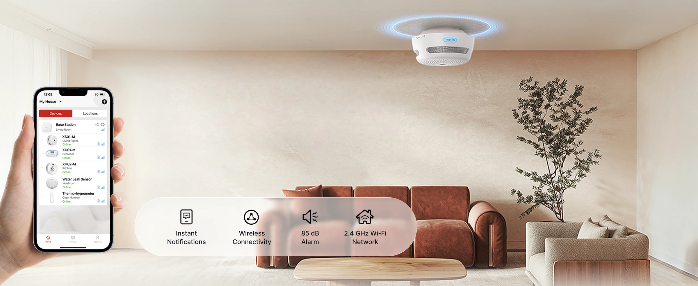 Link+ Pro Smoke Alarm